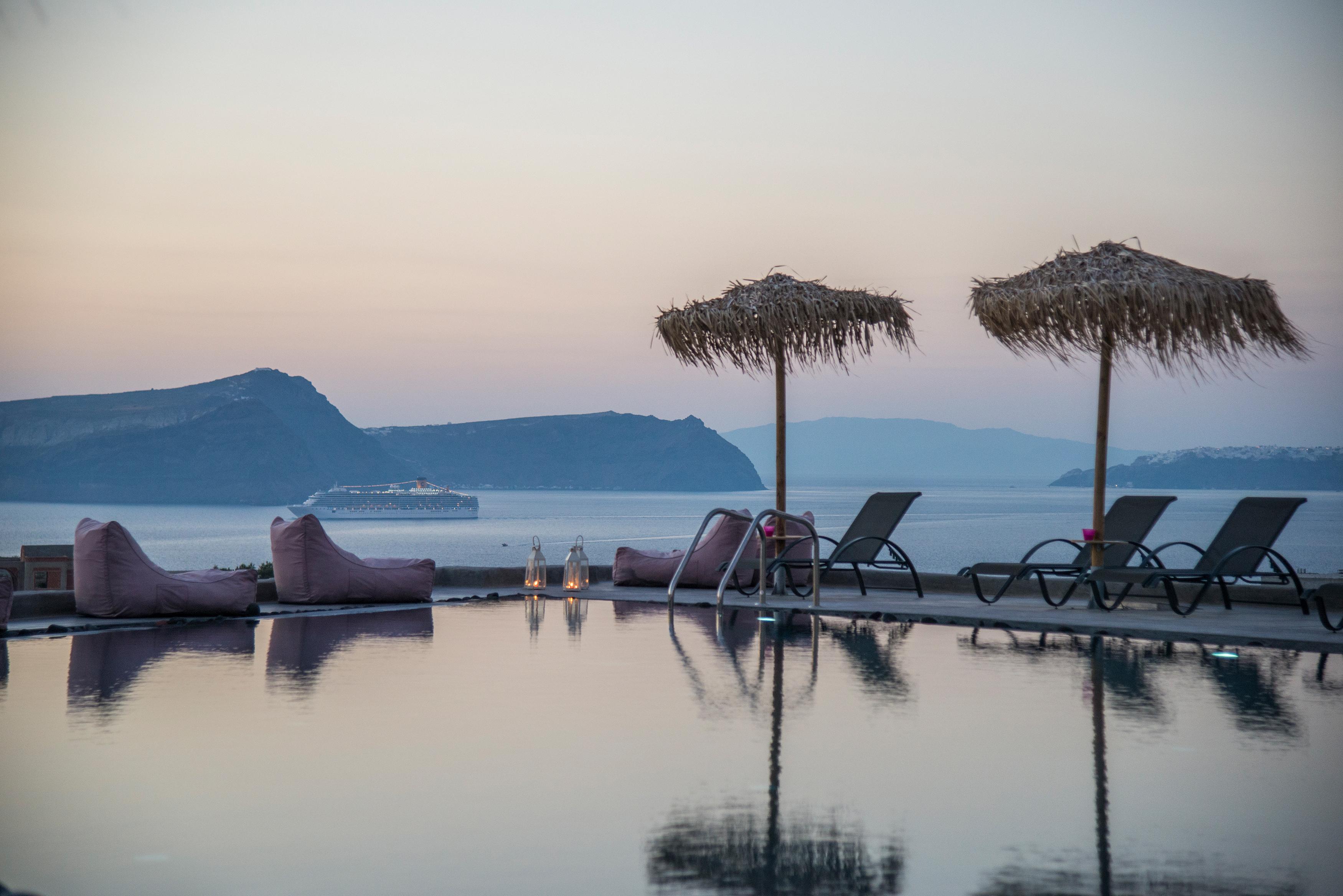 Sunset Faros Hotel Akrotírion Kültér fotó